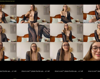 existencee — 43 minute Chaturbate female naked cam show, 720p, Aug 7, 2024