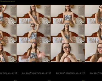 existencee — 39 minute Chaturbate female naked cam show, 720p, Sep 14, 2024