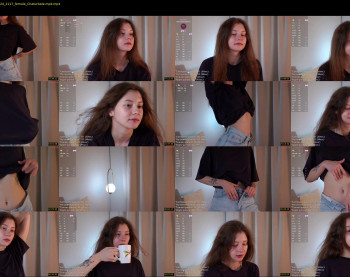 shickshackshock — 61 minute Chaturbate female naked cam show, 720p, Nov 5, 2024