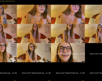 existencee — 29 minute Chaturbate female naked cam show, 720p, Nov 24, 2024