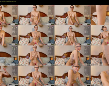 existencee — 22 minute Chaturbate female naked cam show, 720p, Dec 5, 2024