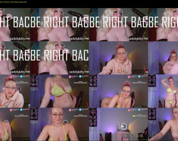 switchykitty — 121 minute Chaturbate female naked cam show, 720p, Jan 21, 2025