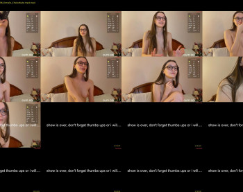 existencee — 20 minute Chaturbate female naked cam show, 720p, Feb 5, 2025