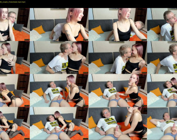 samyscott — 3 minute Chaturbate couple naked cam show, 720p, Oct 21, 2025