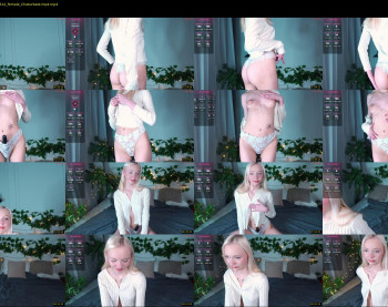 blondagent — 12 minute Chaturbate female naked cam show, 720p, Jan 2, 2026