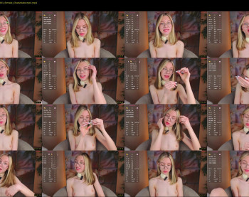 odelyncure — 20 minute Chaturbate female naked cam show, 720p, Jan 25, 2026