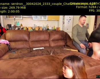 serdron_ — 121 minute Chaturbate couple naked cam show, 720p, Apr 30, 2026