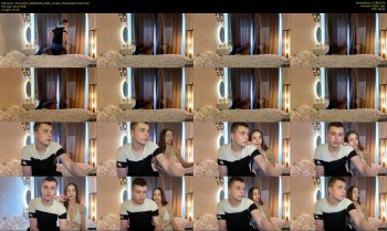 denissofia — 8 minute Chaturbate couple naked cam show, 720p, Jun 8, 2026